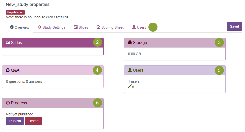 Overview of new study Overview of new study