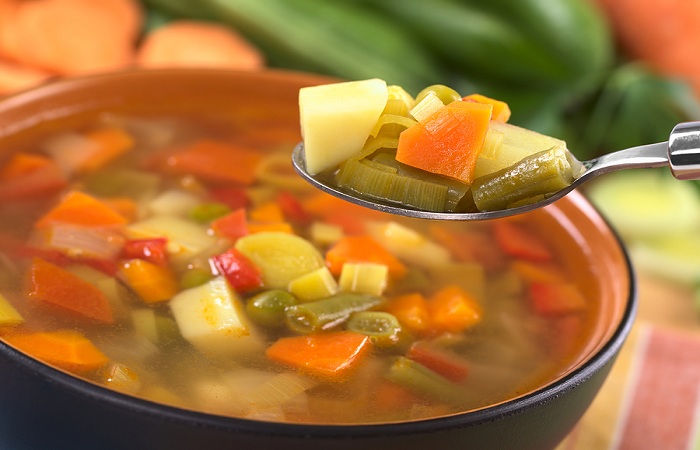 soups with vegetables