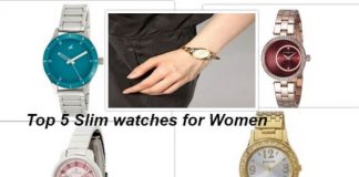 Top 5 Slim watches for Women