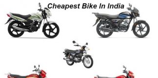 Cheapest Bike In India