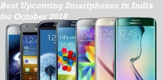 Best Upcoming Smartphones in India for October 2018