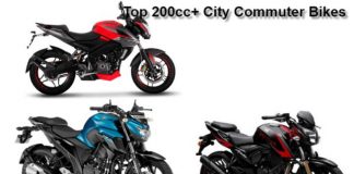 Top 200cc+ City Commuter Bikes