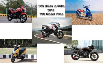 TVS Bikes in India